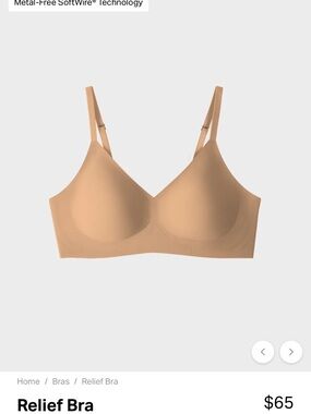 Relief Bra - Nude Wireless Comfort Bra
